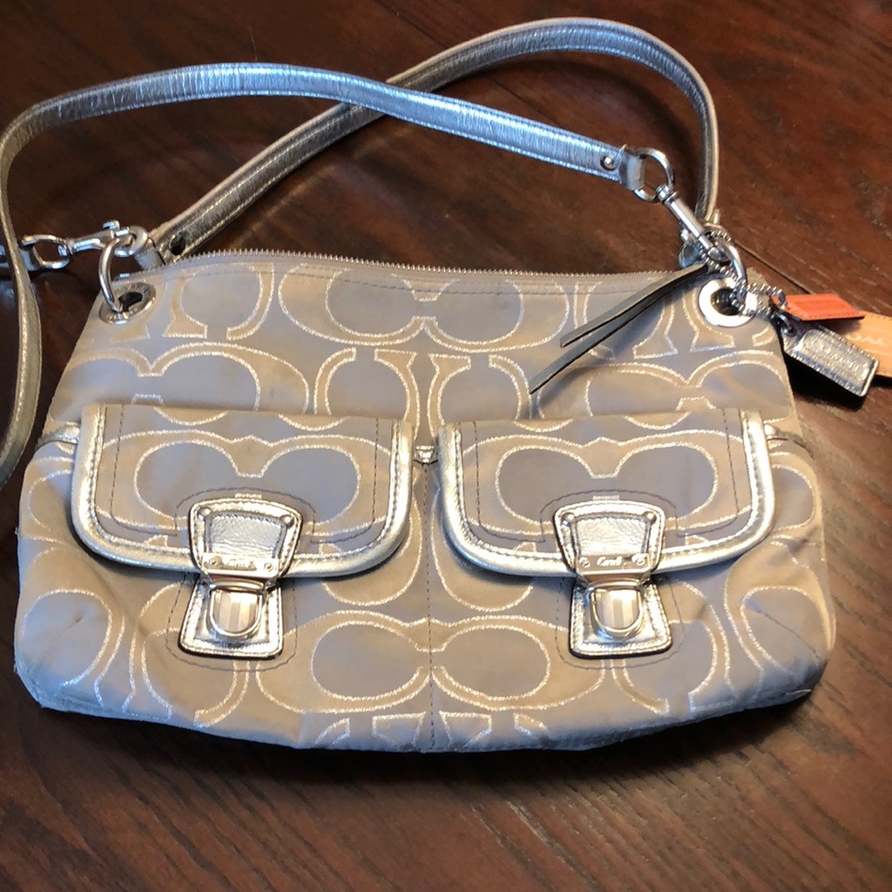 Coach Metallic Crossbody/Shoulder Bag